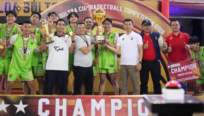 Kapolda Sultra Cup 2026 Berakhir Sukses, Harapan Baru Lahirnya Bintang Basket di Bumi Anoa