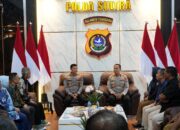 Sabet Penghargaan Nasional, KPU dan Bawaslu Sultra Sambangi Polda Beri Apresiasi