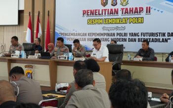 Bahas Penegakan Hukum Modern, Sespim Lemdiklat Polri Gelar Penelitian Kepemimpinan Futuristis di Sultra