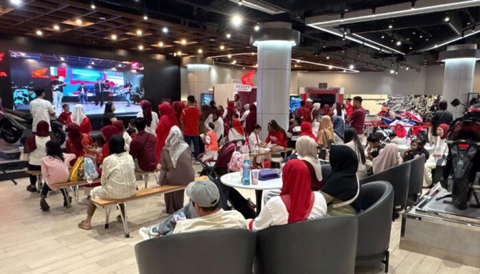 Rayakan HUT ke-81 RI, Ini Kemeriahan Honda Parade Merdeka Garapan Asmo Sulsel di AMEC