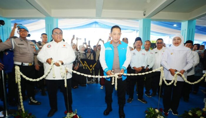 Perkuat Sinergi Polri dan Buruh, Kapolri Resmikan Langsung Gedung KSPSI AGN Jatim