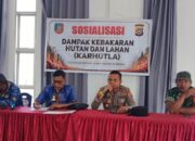 Tekan Risiko Karhutla Saat El Nino, Polsek Kolono Masifkan Sosialisasi dan Dirikan Posko Terpadu
