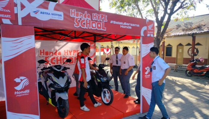 Gaet Gen Z, Asmo Sulsel Boyong Kemeriahan Honda Hype School ke Sekolah-Sekolah
