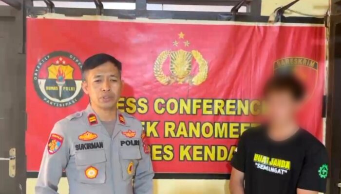 Ngaku Anggota Polri demi Pikat Perempuan di Live Medsos, Pria di Ranomeeto Sultra Diciduk Polisi