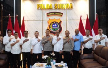 Polda Sultra Terima Kunjungan Kakanwil ATR/BPN, Perkuat Sinergi Tangani Persoalan Pertanahan