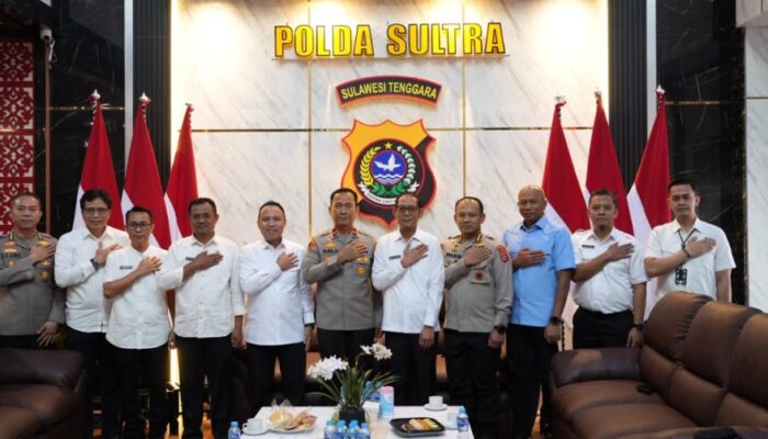 Polda Sultra Terima Kunjungan Kakanwil ATR/BPN, Perkuat Sinergi Tangani Persoalan Pertanahan