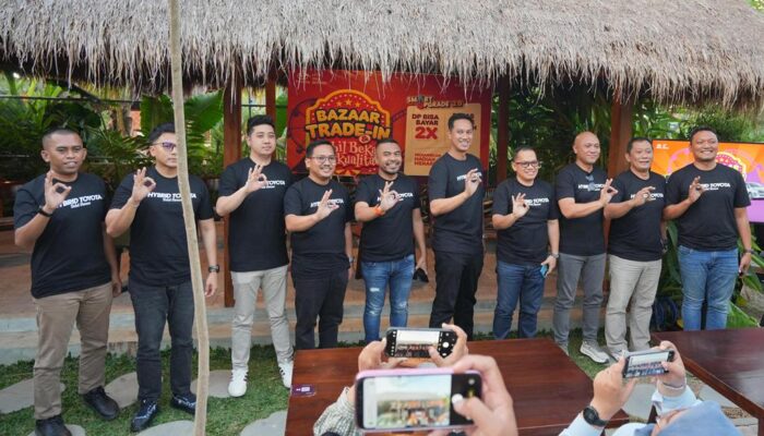 Dorong Kendaraan Ramah Lingkungan, Kalla Toyota Gelar Bazar Trade-In di Kendari