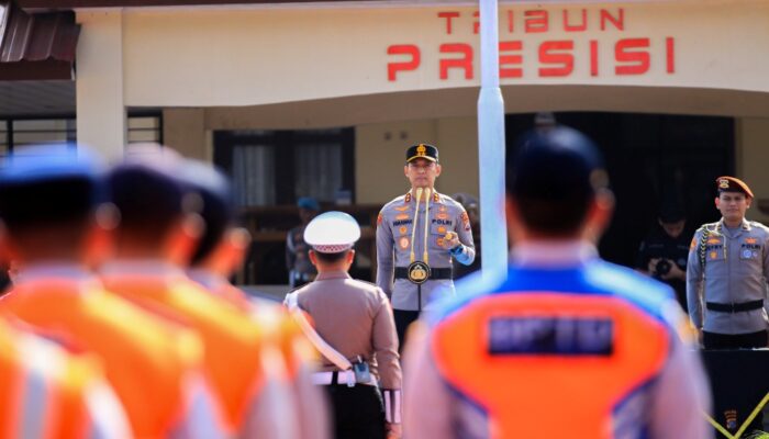 Pimpin Upacara Hari Lalu Lintas ke 71, Kapolda Sultra Instruksikan Polantas Utamakan Keselamatan Warga