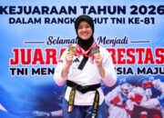 Briptu Risky, Polwan Polda Sultra, Sabet Emas dan Perak di Piala Panglima TNI 2026