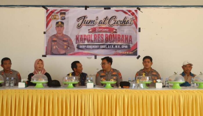 Kapolres Bombana Serap Keluhan Petani Lantari, BBM hingga Listrik Sawah Jadi Sorotan