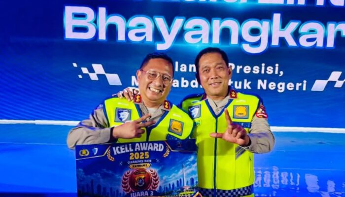 Dari Transparansi Tumbuh Kepercayaan, Ditlantas Polda Sultra Raih Juara 3 ICELL Award