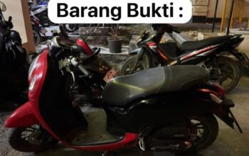 Dua Pemuda Ditangkap Polresta Kendari, Motor Curian Digadaikan untuk Beli Sabu dan Judol