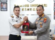 Kapolresta Kendari Sambangi Kantor Imigrasi, Perkuat Sinergi Jaga Keamanan Kota