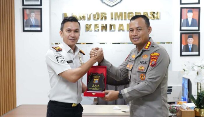 Kapolresta Kendari Sambangi Kantor Imigrasi, Perkuat Sinergi Jaga Keamanan Kota