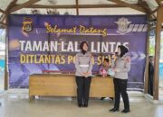 Edukasi Sejak Dini, Ditlantas Polda Sultra Kenalkan Tertib Lalu Lintas ke Anak TK Presiden