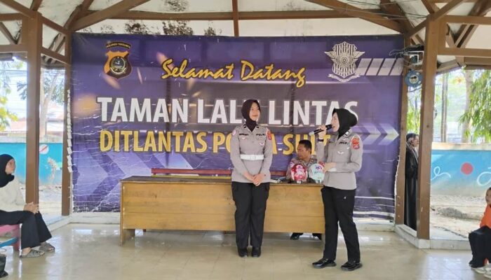 Edukasi Sejak Dini, Ditlantas Polda Sultra Kenalkan Tertib Lalu Lintas ke Anak TK Presiden