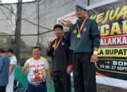 Anggota Polresta Kendari Raih Emas, Antarkan Polda Sultra Juara Umum III di Ajang Arung Palakka Championship 2026
