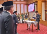 104 Pejabat dan Kepala Sekolah Pemprov Sultra Dilantik, Ini Arahan Gubernur Andi Sumangerukka