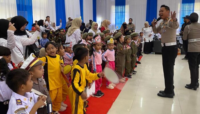 Lewat SALUD, Polantas Polda Sultra Tanamkan Budaya Keselamatan Sejak Dini