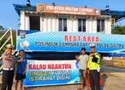 Pos PJR Induk Sampara Jadi Tempat Singgah, Sopir Apresiasi Pelayanan Humanis Ditlantas Polda Sultra