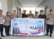 Kejutan HUT Ke-81 TNI, Polresta Kendari Sambangi Sejumlah Markas TNI