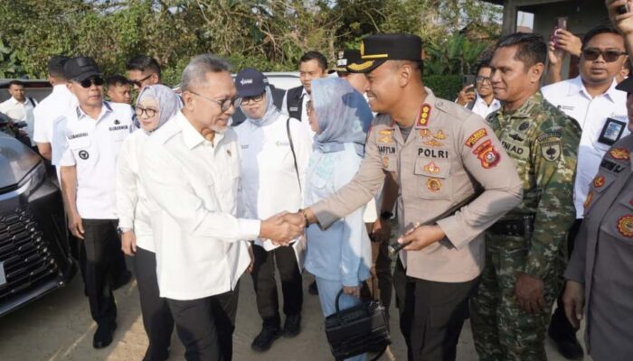 Kapolresta Kendari Hadiri Rembuk Tani Bersama Menko Pangan di Konda, Bahas Penguatan Ketahanan Pangan
