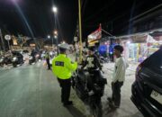 Patroli Malam Minggu di Kendari, Polantas Sultra Temukan 19 Pelanggaran Helm SNI