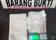 Peredaran Sabu di Baruga Terbongkar, Polresta Kendari Amankan Pengedar dan 63 Paket