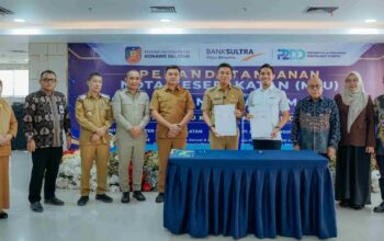 Perkuat Digitalisasi Keuangan Daerah, Pemkab Konsel-Bank Sultra Sepakat Terapkan KKPD