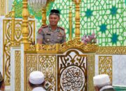 Safari Subuh di Baruga, Kapolresta Kendari Ajak Warga Bersama Jaga Kamtibmas