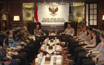 Kapolri Kunjungi MA, Perkuat Sinergi Penegakan Hukum dan Keadilan