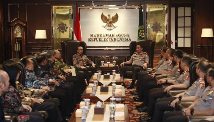 Kapolri Kunjungi MA, Perkuat Sinergi Penegakan Hukum dan Keadilan
