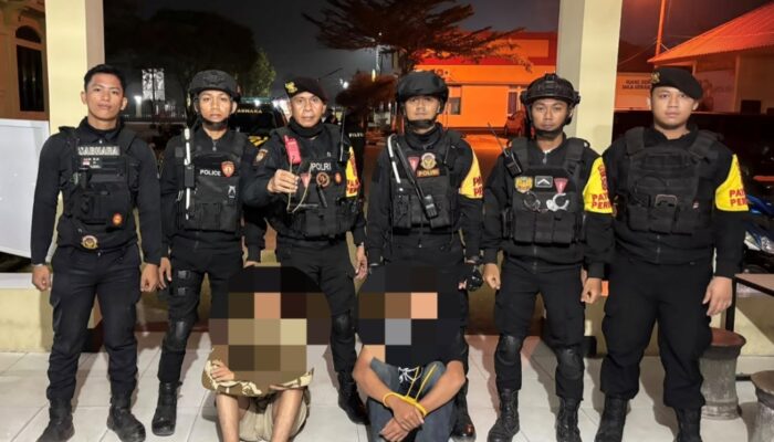 Polisi Bubarkan Konvoi Motor di Kendari, Dua Remaja Diamankan Bersama Busur dan Anak Panah