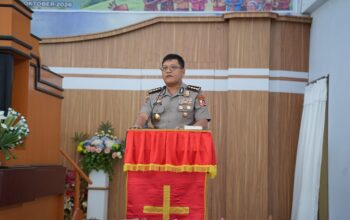Lewat Minggu Kasih, Polda Sultra Perkuat Peran Gereja dalam Pencegahan Peredaran Narkoba