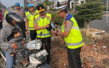 Wujudkan Quick Wins Kapolri, PJU Polda Sultra Turun Langsung Amankan Lalu Lintas Kota Kendari