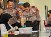 HUT ke-75 Humas Polri, Polda Sultra Kumpulkan 95 Kantong Darah