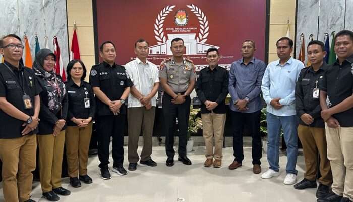 KPU-Polresta Kendari Edukasi Pemilih Muda, Bahas Kamtibmas hingga Bahaya Narkoba