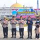 Implementasikan Quick Wins Kapolri, Polda Sultra Bersihkan Kawasan Masjid Al Alam Kendari