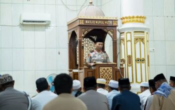Subuh Keliling di Kendari, Wakapolda Sultra Tegaskan Komitmen Berantas Narkoba