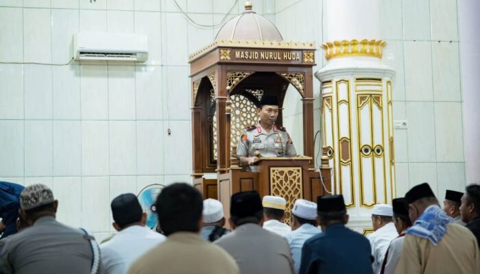 Subuh Keliling di Kendari, Wakapolda Sultra Tegaskan Komitmen Berantas Narkoba