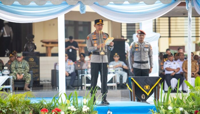 Kapolda Sultra Pimpin Gelar Pasukan Operasi Patuh Anoa 2026, Ini 10 Sasaran Pelanggaran