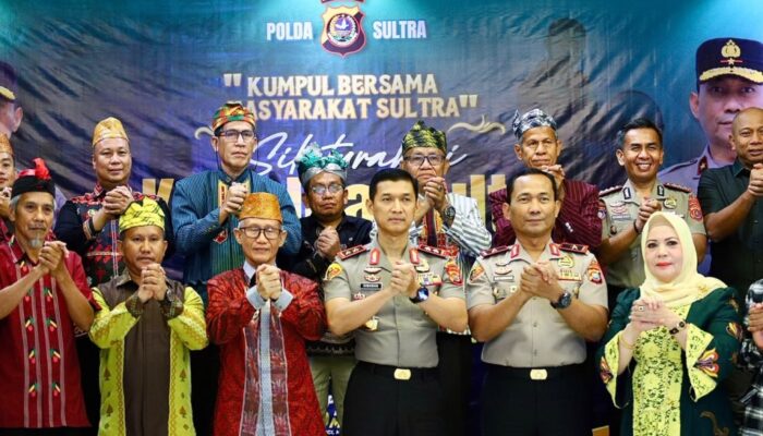 Merajut Persatuan di Bumi Anoa, Kapolda Sultra dan Tokoh Adat Perkuat Sinergi Jaga Kamtibmas