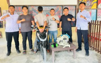 Kurang dari 24 Jam, Tim URC Polres Koltim Bekuk Terduga Pelaku Curanmor di Kendari